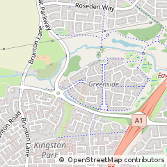 Map of Newcastle Upon Tyne