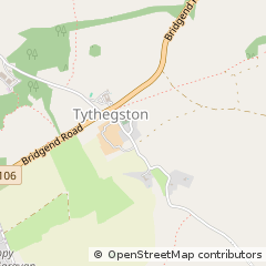 Map of Tythegston