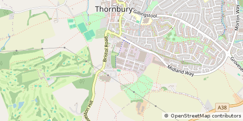 Map of Bristol, Surrey