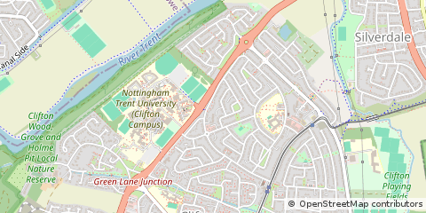 Map of Nottingham