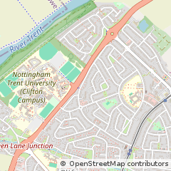 Map of Nottingham