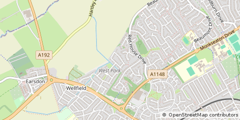 Map of Whitley BAY