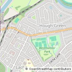 Map of Chester, Cheshire