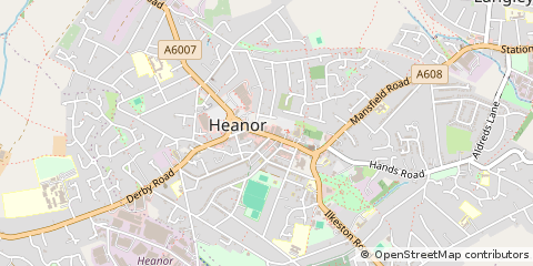 Map of Heanor