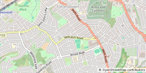 Map of Bristol