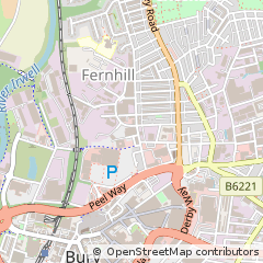Map of Bury