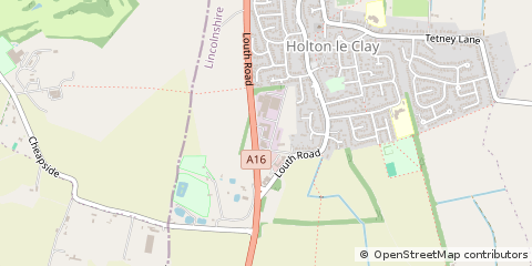 Map of Grimsby, Lincolnshire