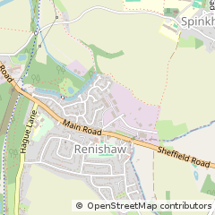 Map of Sheffield, South Yorkshire