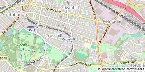 Map of Glasgow