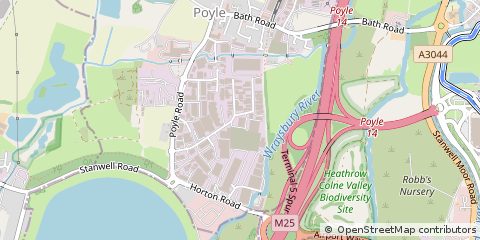 Map of Slough