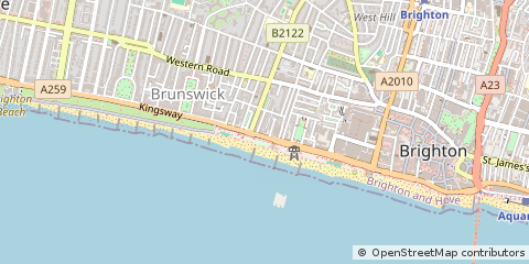 Map of Brighton