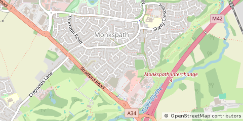 Map of Solihull