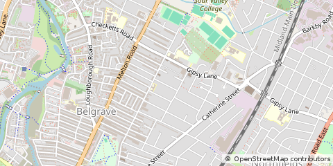 Map of Leicester