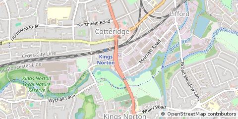 Map of Birmingham