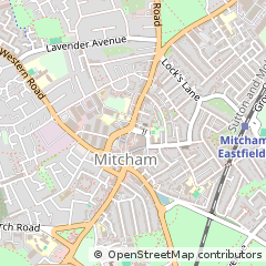 Map of Mitcham