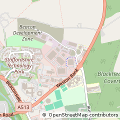 Map of Stafford
