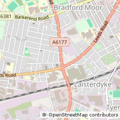 Map of Bradford