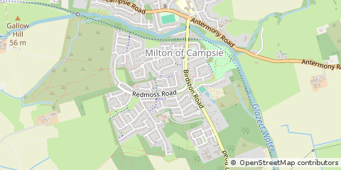 Map of Glasgow