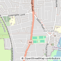 Map of Leicester