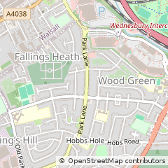 Map of Wednesbury