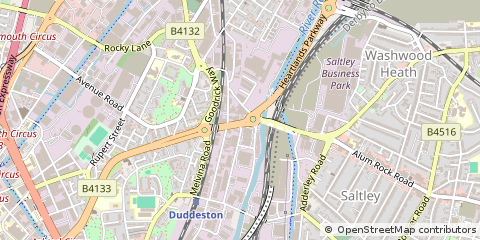 Map of Birmingham