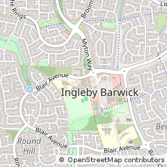 Map of Stockton-on-Tees
