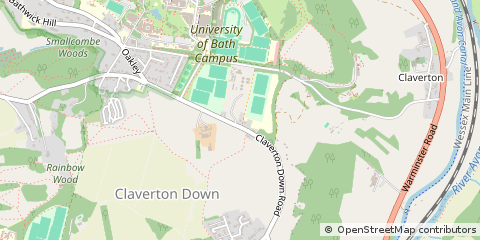 Map of Bath
