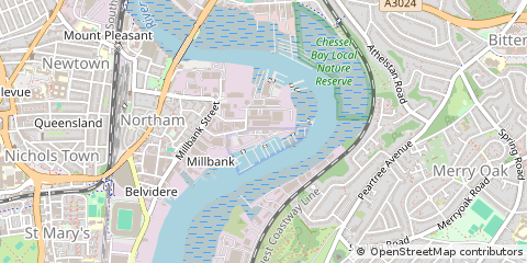 Map of Southampton