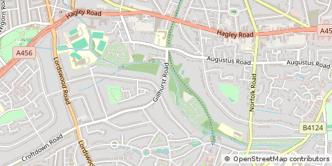Map of Birmingham