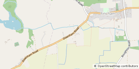 Map of King's Lynn, Norfolk