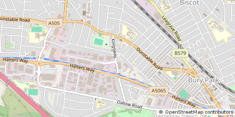 Map of Luton