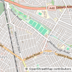 Map of Cardiff
