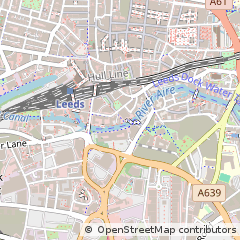 Map of Leeds, West Yorkshire