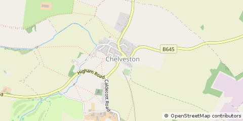 Map of Wellingborough, Northamptonshire