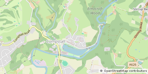 Map of Stockport
