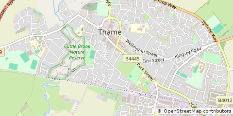 Map of Oxfordshire
