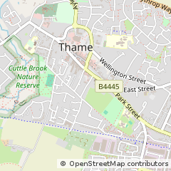 Map of Oxfordshire