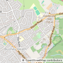 Map of Bushey
