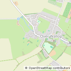 Map of Stockbridge, Hampshire