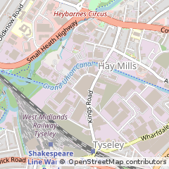 Map of Birmingham