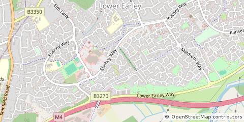 Map of Reading