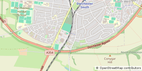 Map of Dorset