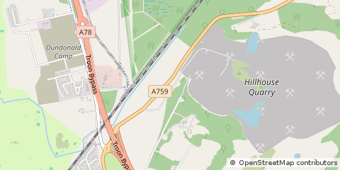 Map of Ayrshire