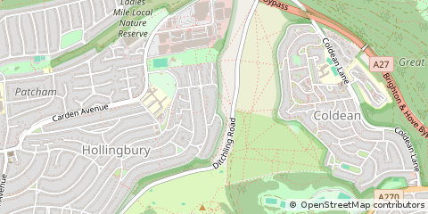 Map of Brighton
