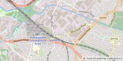 Map of Birmingham
