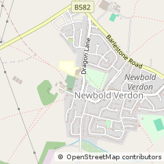 Map of Leicester, Leicestershire