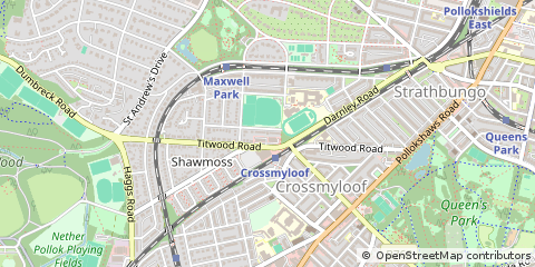Map of Glasgow