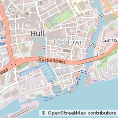Map of Hull, East Yorkshire