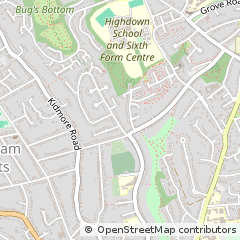 Map of Caversham, Reading