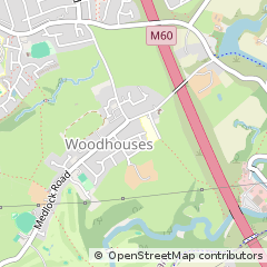 Map of Manchester